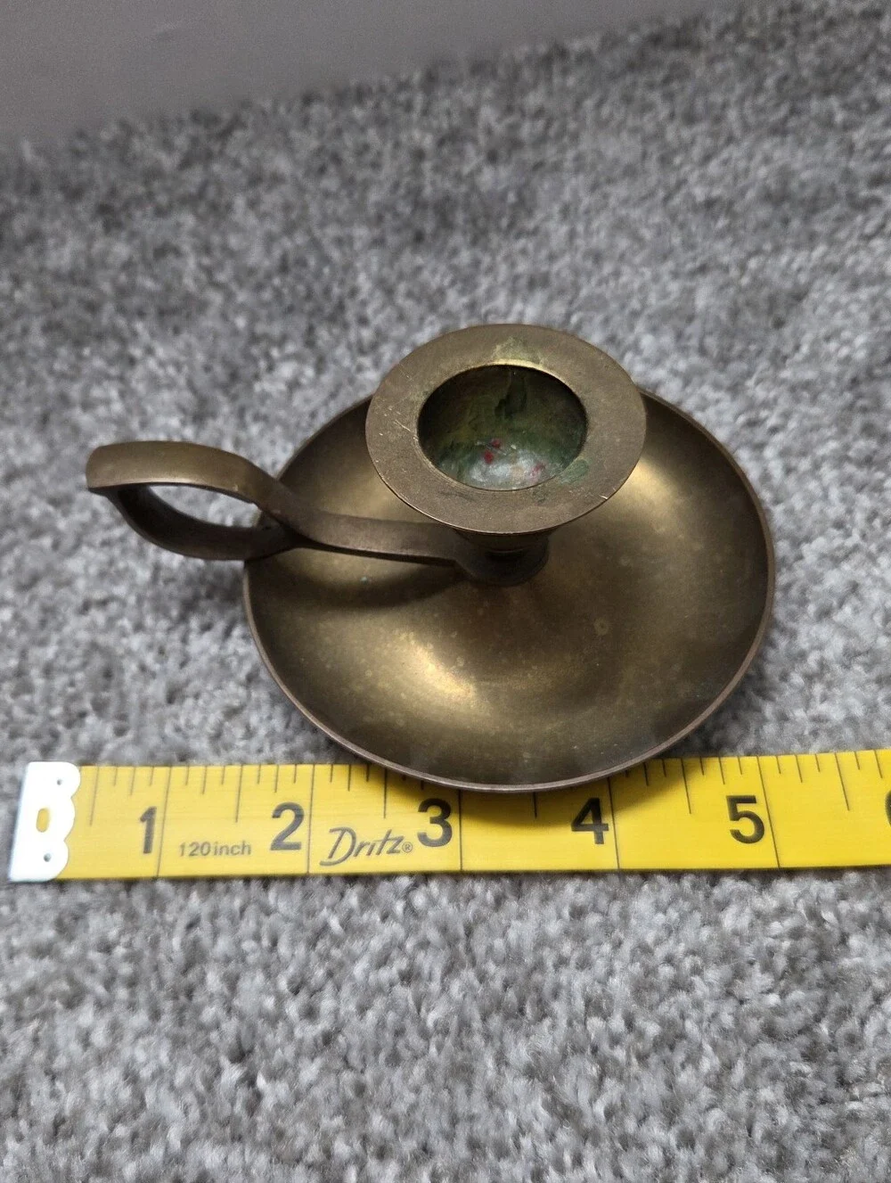 Brass Chamberstick Candle Holder